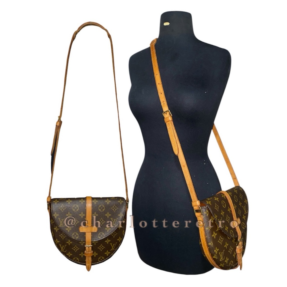 90s vtg Louis Vuitton Chantilly Crossbody • France - Picture 2 of 15
